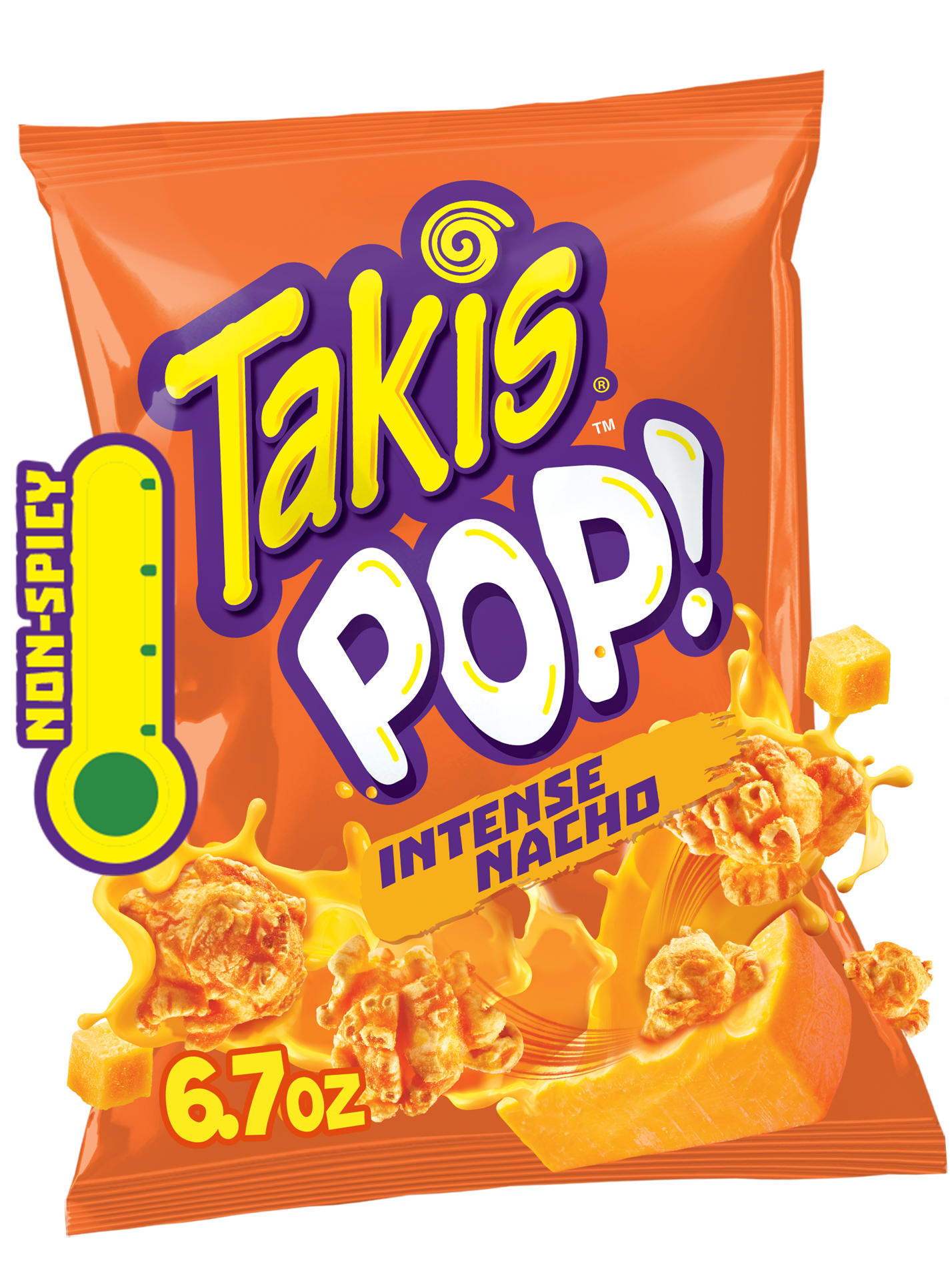 slide 1 of 9, Takis Pop Intense Nacho, 6.7 oz