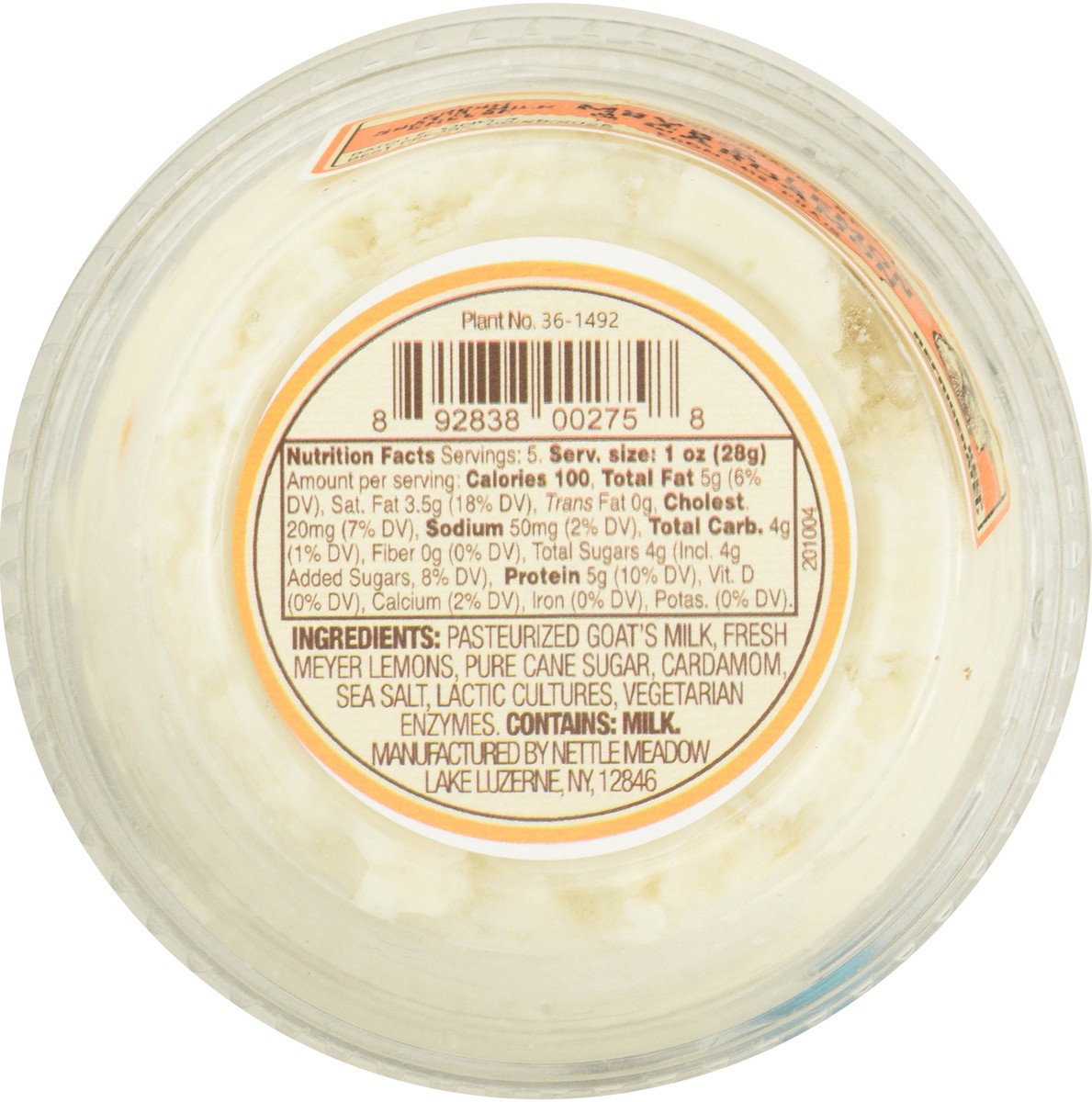 slide 11 of 15, N.M. Meyer Lemon&Cardamom Chevre, 