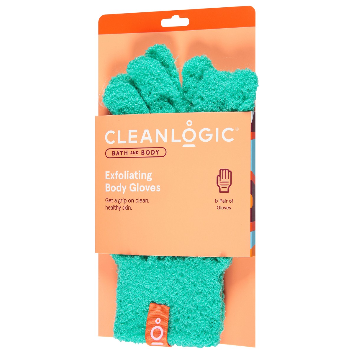 slide 3 of 9, Cleanlogic Bath Body Exf Gloves, 1 ct