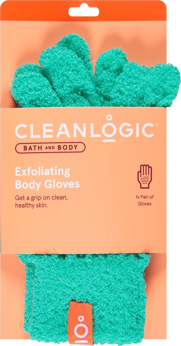 slide 8 of 9, Cleanlogic Bath Body Exf Gloves, 1 ct