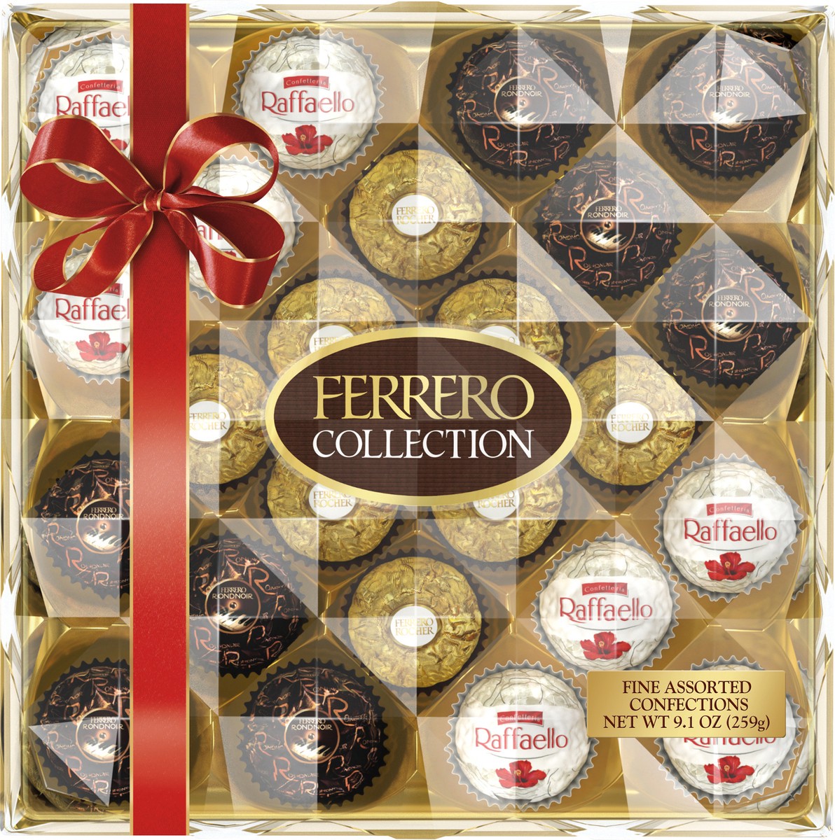 slide 3 of 3, Ferrero Collection Fine Assorted Confections Chocolates 9.1 oz, 9.1 oz