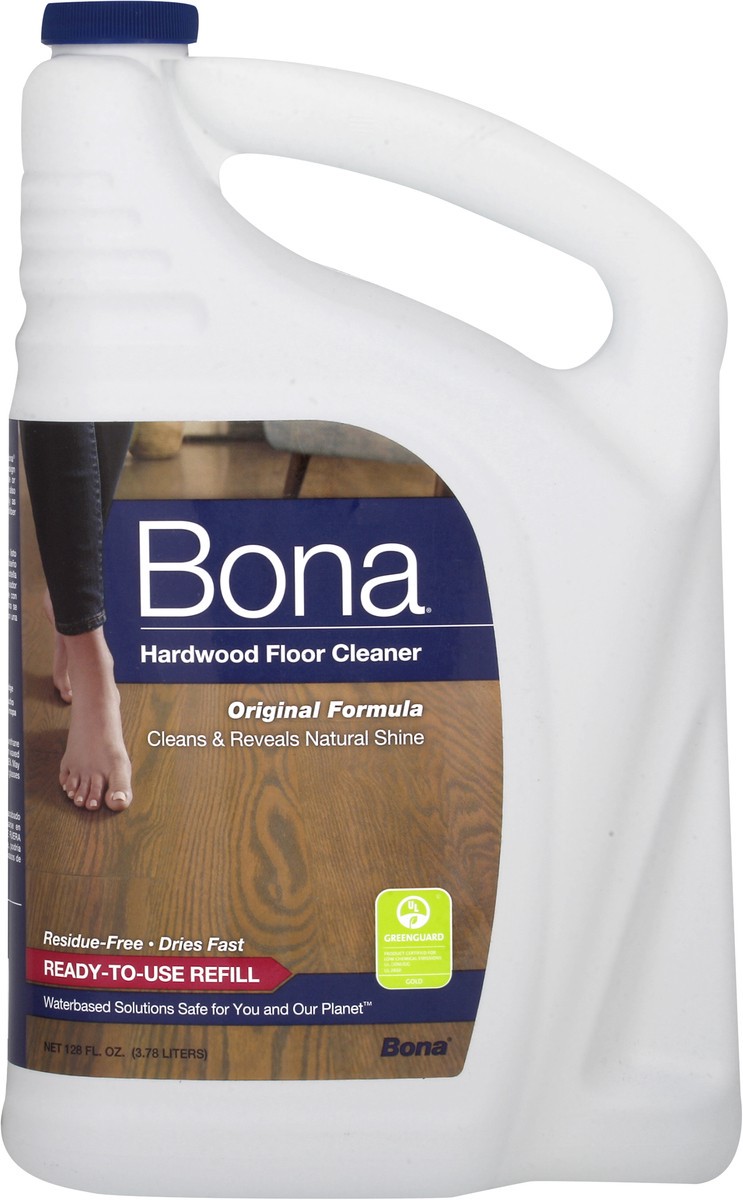 slide 7 of 8, Bona Cleaning Products Mop Refill Wood Surface Multi-Purpose Floor Cleaner Unscented, 128 oz