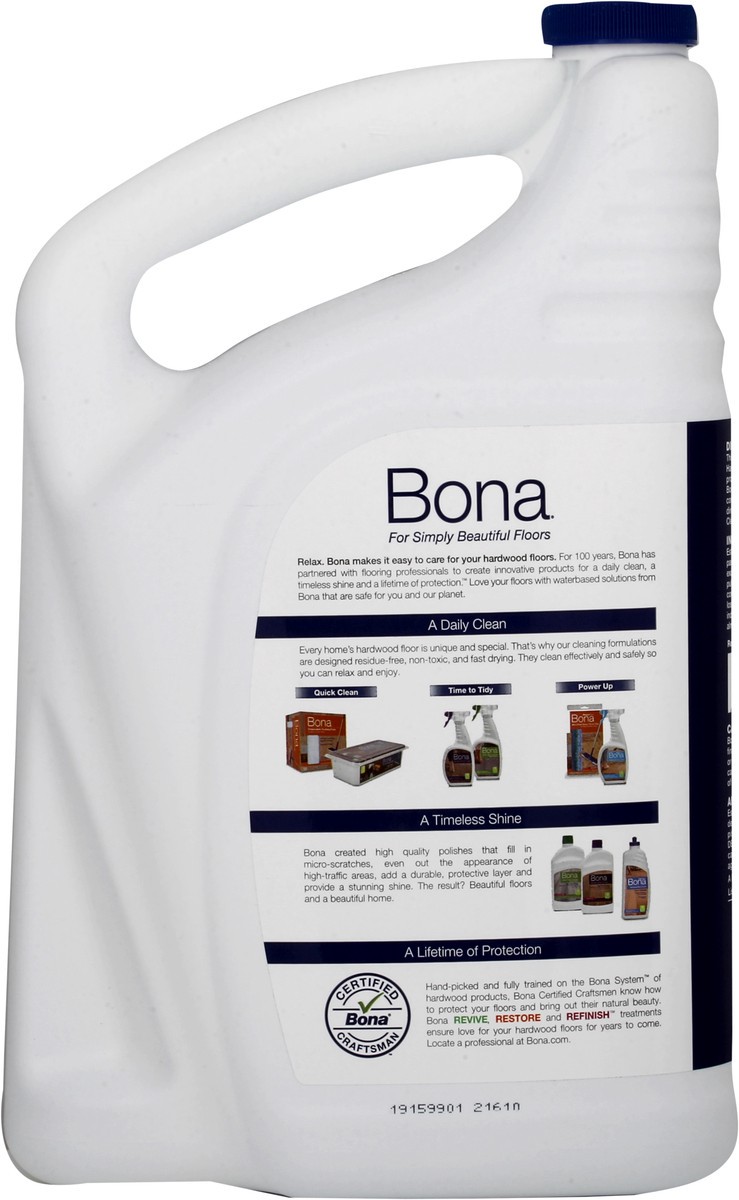 slide 2 of 8, Bona Cleaning Products Mop Refill Wood Surface Multi-Purpose Floor Cleaner Unscented, 128 oz