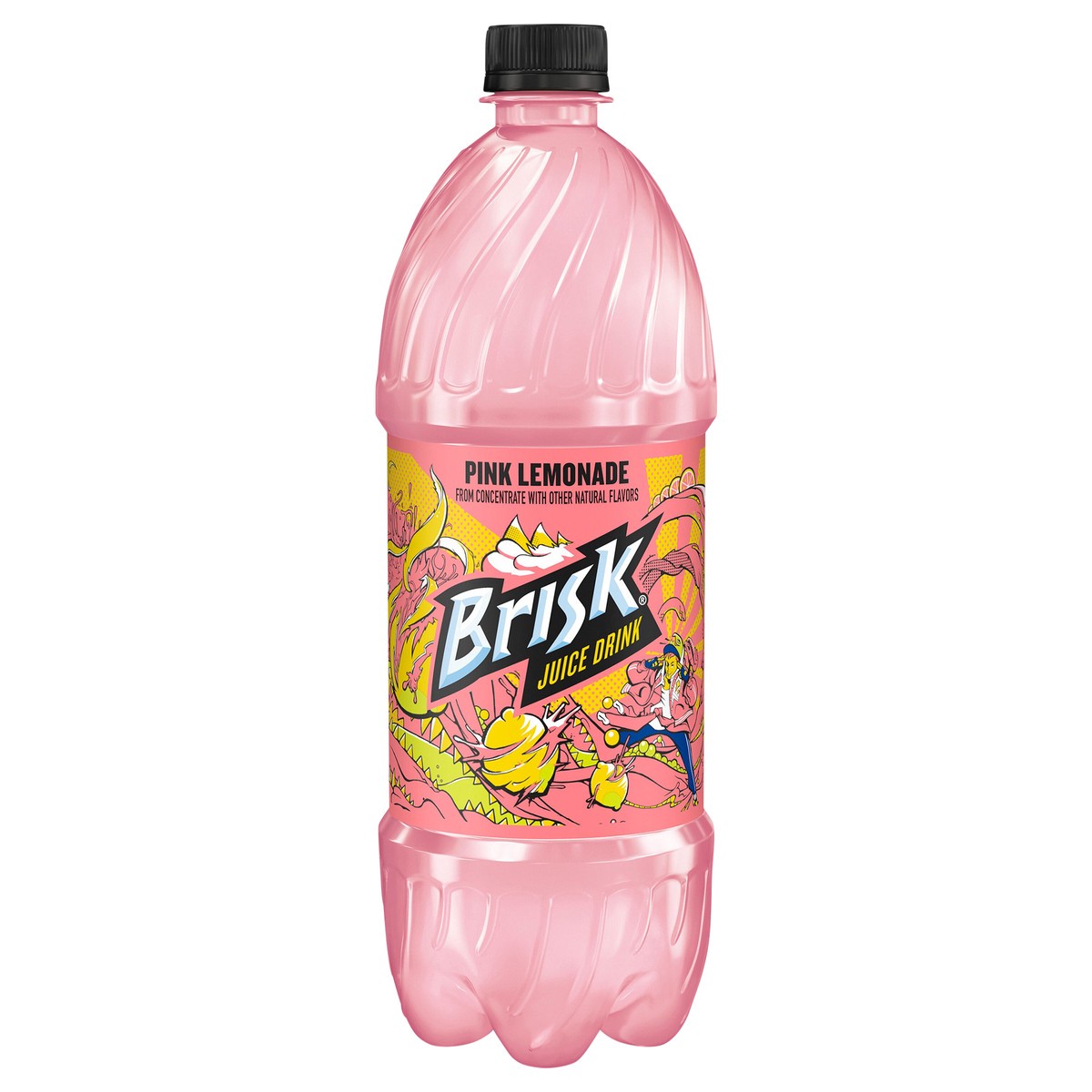 slide 1 of 4, Brisk Flavored Beverage, 1.05 qt