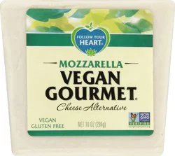 Follow Your Heart Dairy Free Plant-Based Vegan Mozzarella Style Block
