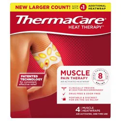 ThermaCare Muscle Heatwraps, Air-Activated, One-Time Use