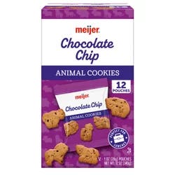 Meijer Animal Cookie Choc Chip