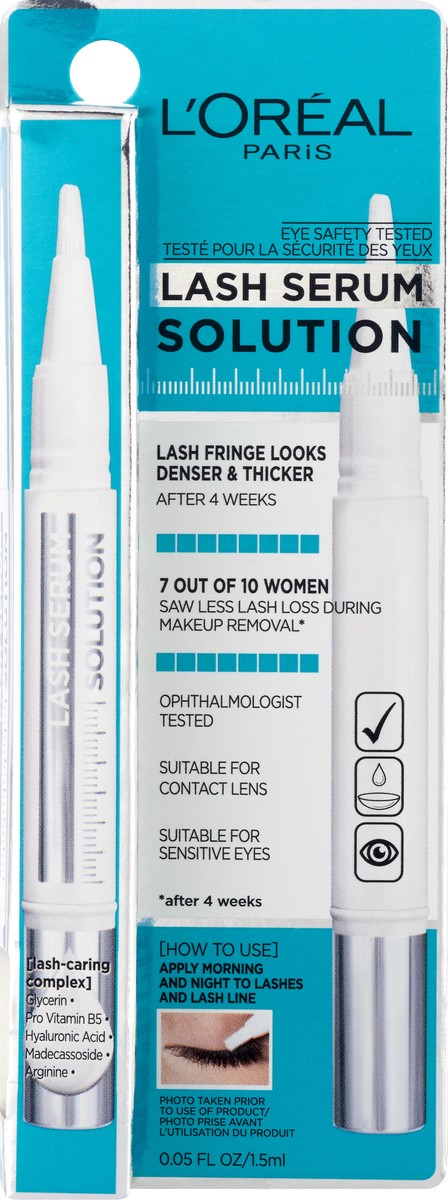 slide 9 of 9, L'Oréal Lash Serum Solution 0.05 oz, 0.05 oz