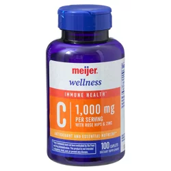 MEIJER WELLNESS Meijer Bb Vit C Rose Hips Zinc Tab