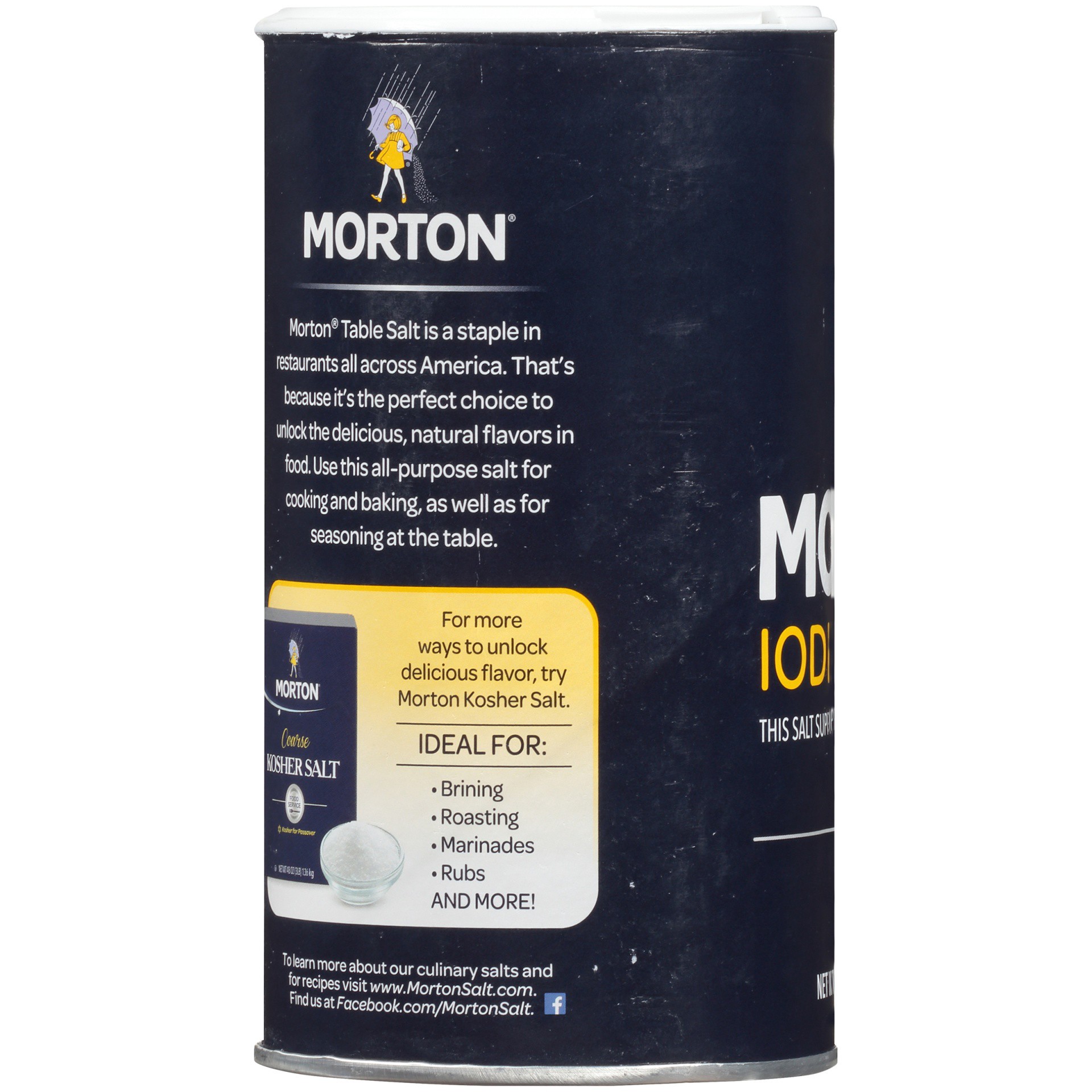 slide 3 of 9, Morton IODIZED Salt 26 oz, 26 oz