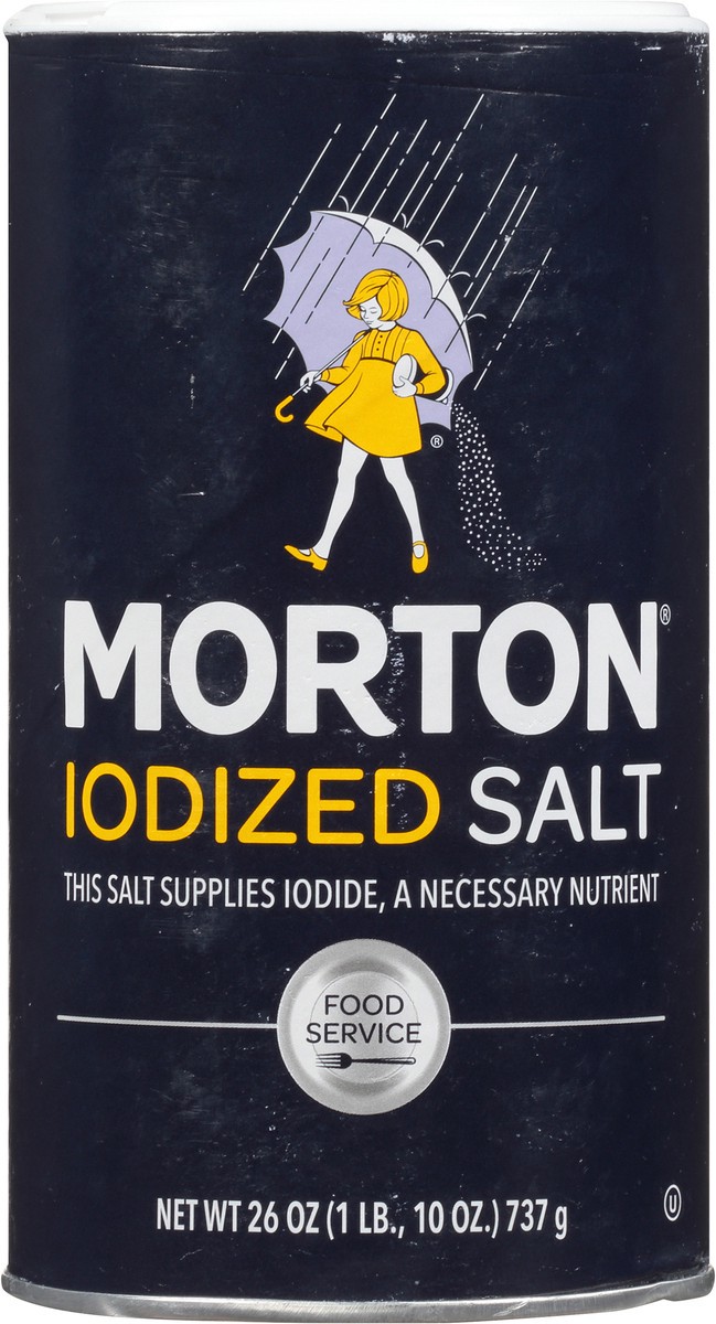 slide 1 of 9, Morton IODIZED Salt 26 oz, 26 oz