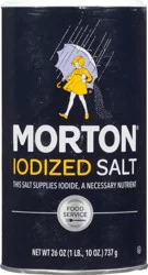 Morton IODIZED Salt 26 oz