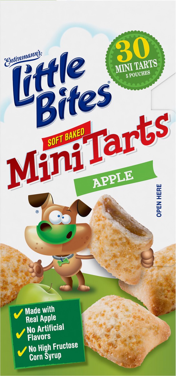 slide 5 of 8, Entenmann's Little Bites Soft Baked Mini Apple Tarts, 5 pouches per Box, 7.0 Ounces, 5 ct