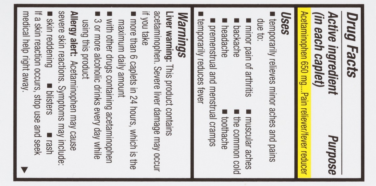 slide 6 of 9, TopCare Arthritis Relief 650Mg, 24 ct