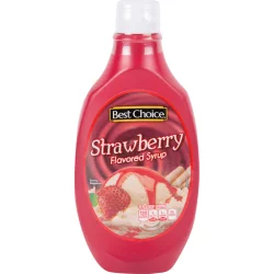 Best Choice Squeeze Strawberry Syrup - 22 oz