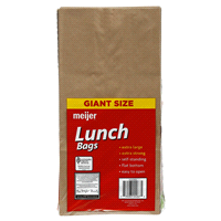 slide 3 of 5, Meijer Lunch Bags, Giant, 50 bags, 50 CT     