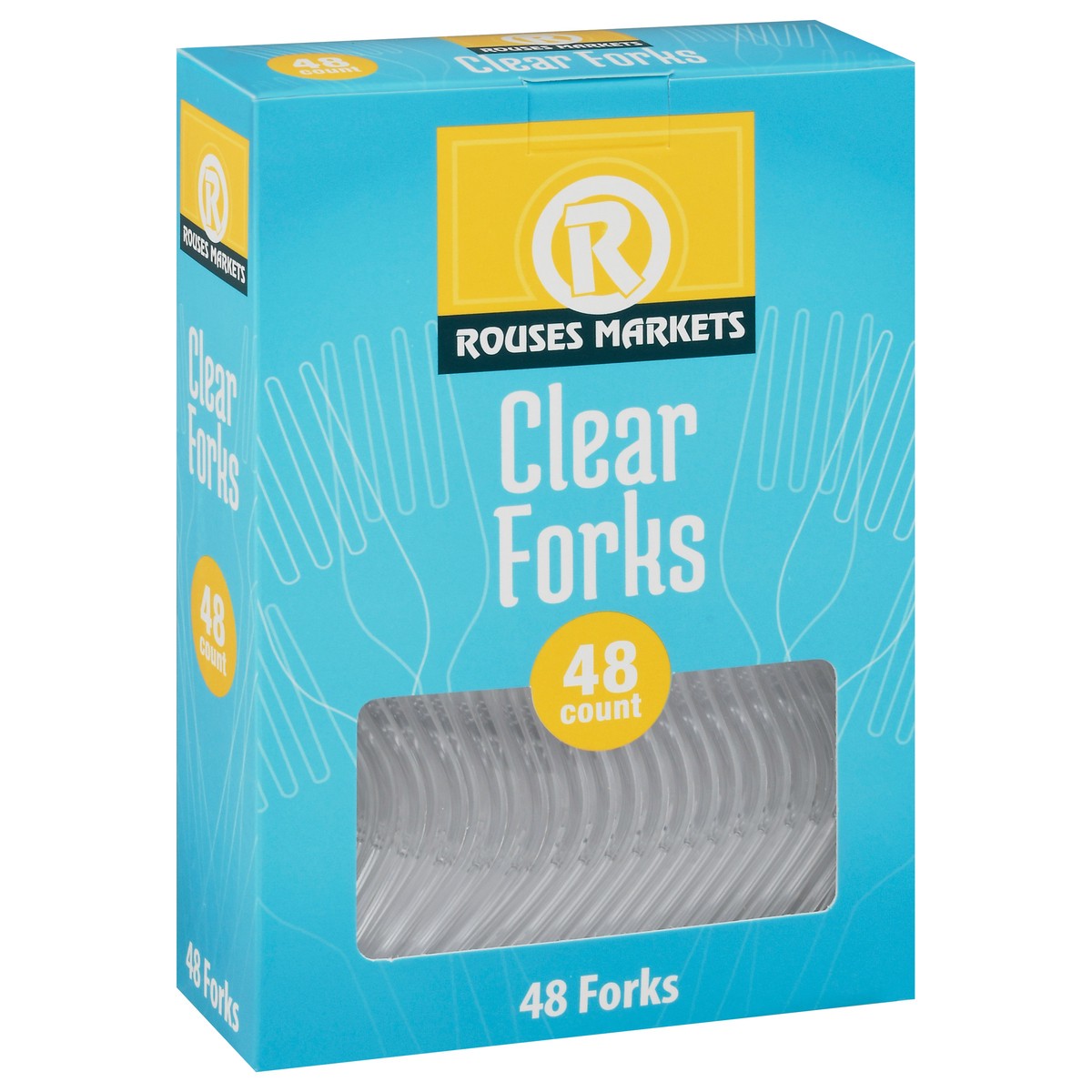 slide 9 of 9, Rouses Markets Rous Crystal Fork, 48 ct