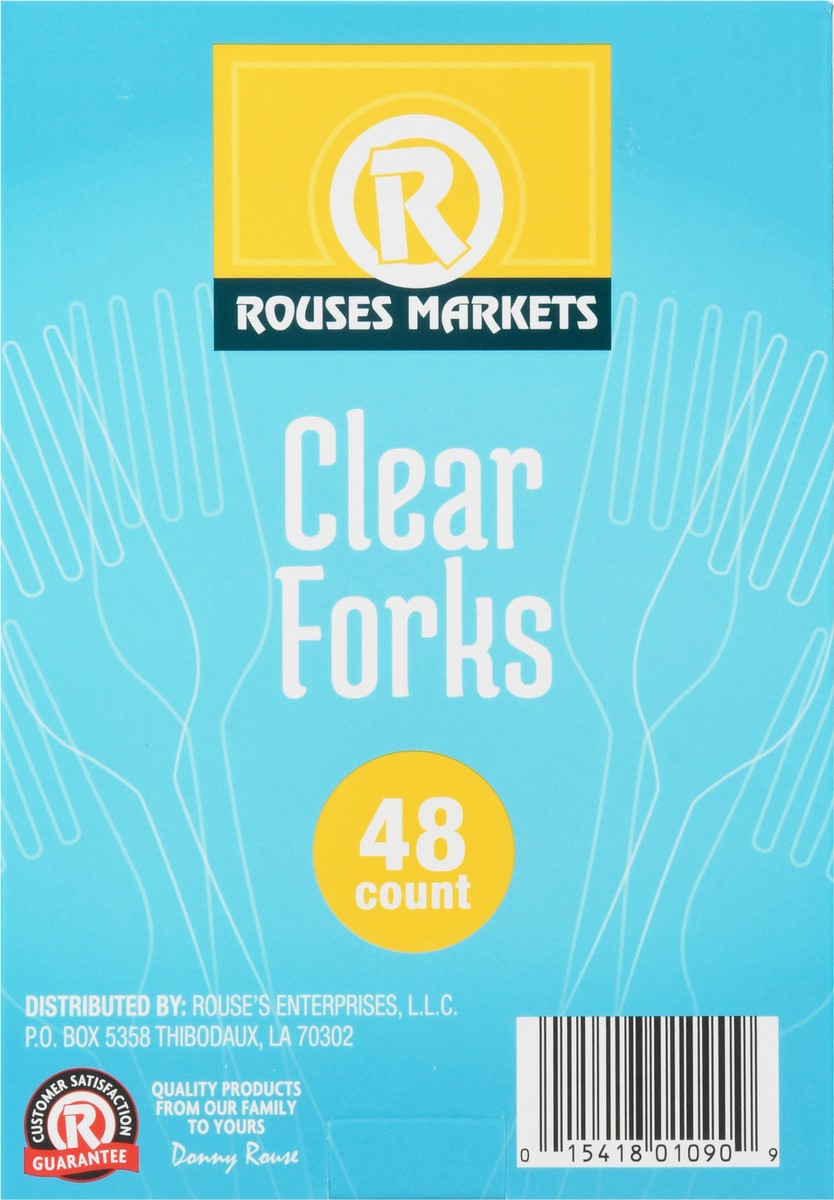 slide 2 of 9, Rouses Markets Rous Crystal Fork, 48 ct