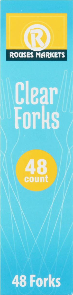 slide 4 of 9, Rouses Markets Rous Crystal Fork, 48 ct