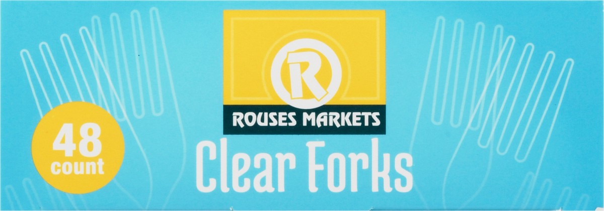 slide 5 of 9, Rouses Markets Rous Crystal Fork, 48 ct