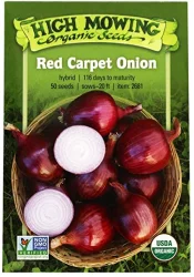 High Mowing Organic Seeds Red Carpet Onion Seeds
