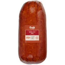 Fresh From Meijer Boneless Hickory Smoked Whole Ham