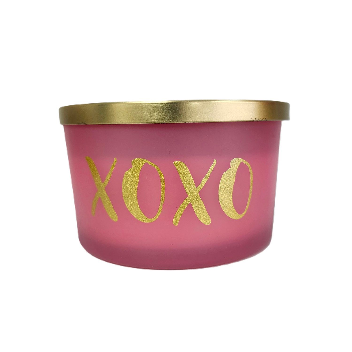 slide 1 of 1, Universal Candle Company Universal Candle Co. "xoxo" 4-Wick Candle, Pink Fuchsia, 14 Oz, 14 oz