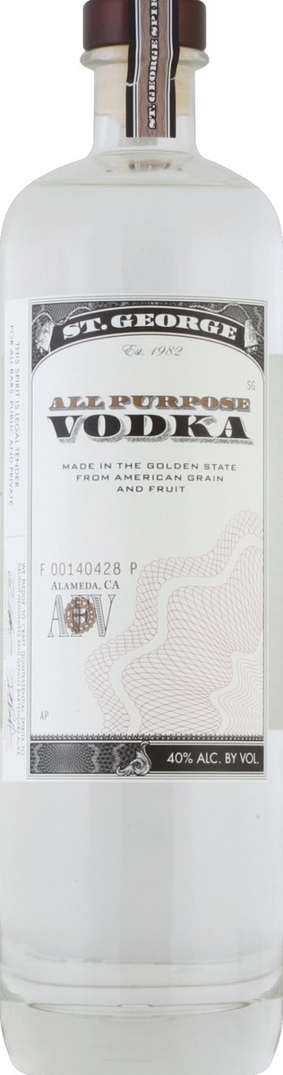 slide 2 of 3, St George Vodka 750 ml, 750 ml