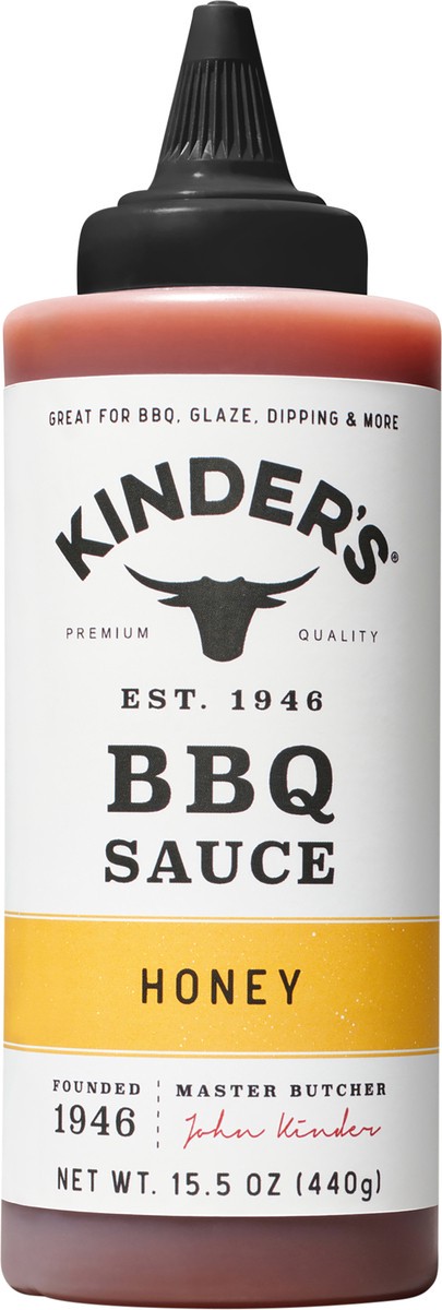 slide 6 of 6, Kinder's Honey Bbq Sauce, 15.5 fl oz