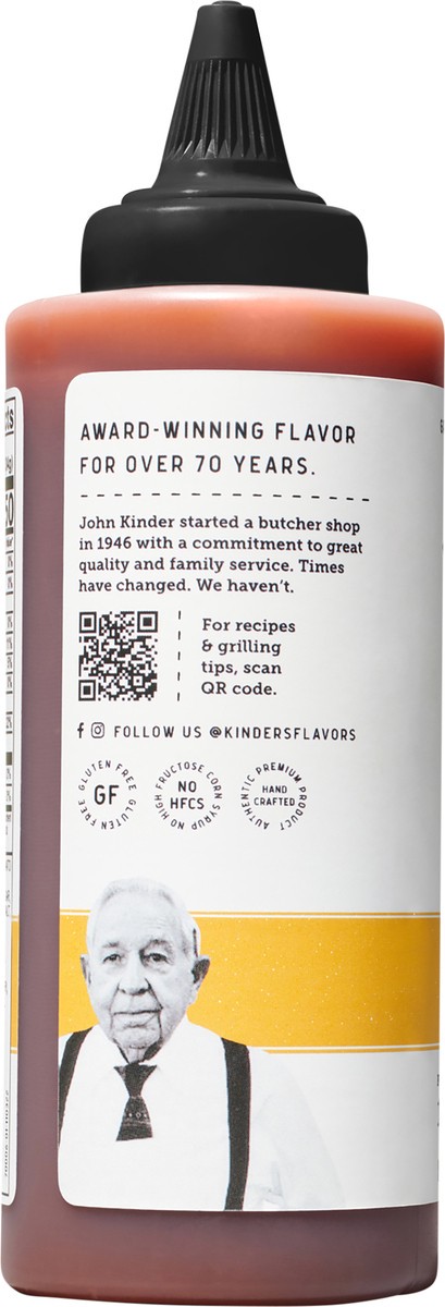 slide 3 of 6, Kinder's Honey Bbq Sauce, 15.5 fl oz