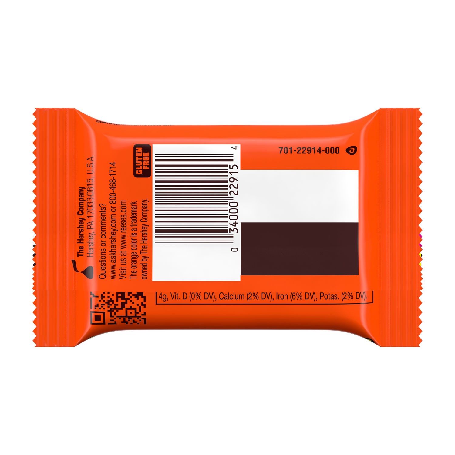 slide 6 of 6, REESE'S Big Cup Stuffed with REESE'S Puffs Milk Chocolate Peanut Butter Cups, Halloween Candy Pack, 1.2 oz, 1.2 oz