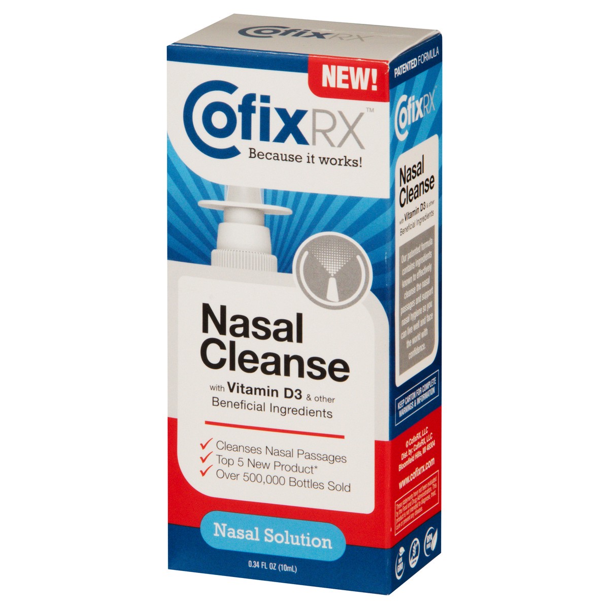 slide 5 of 13, CofixRX Nasal Cleanse 0.34 fl oz, 0.34 fl oz