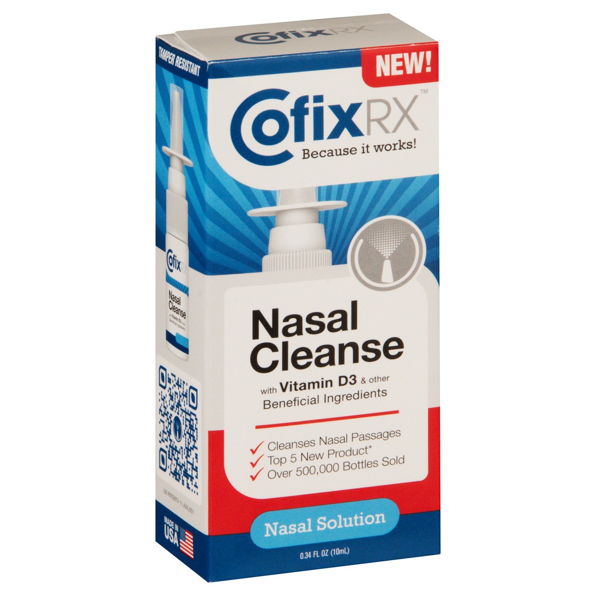 slide 10 of 13, CofixRX Nasal Cleanse 0.34 fl oz, 0.34 fl oz