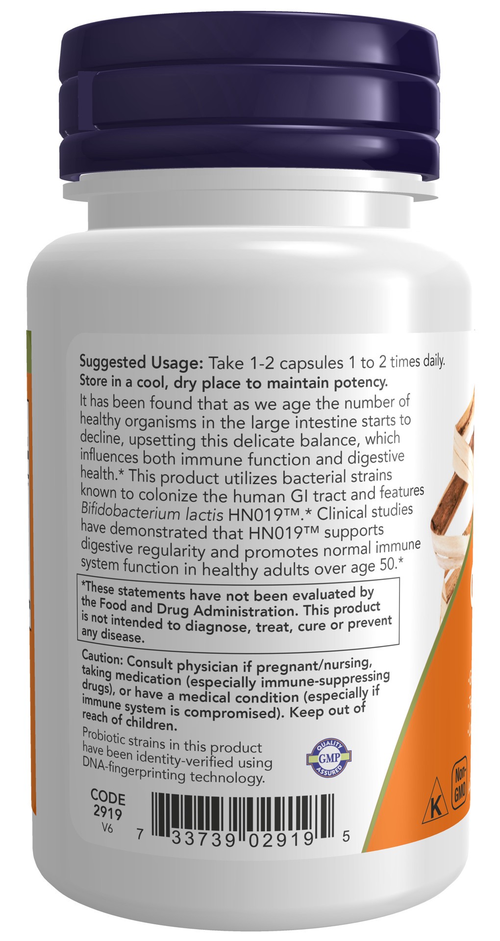 slide 4 of 4, NOW Clinical GI Probiotic™ - 60 Veg Capsules, 60 ct