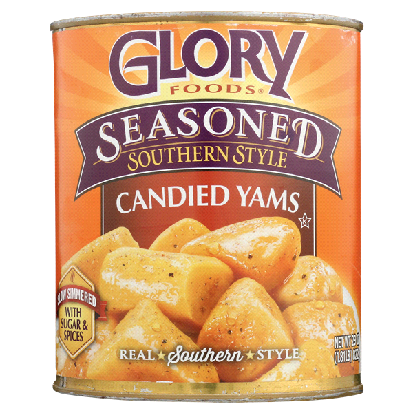 slide 1 of 1, Glory Foods Yams - Candied, 32 oz