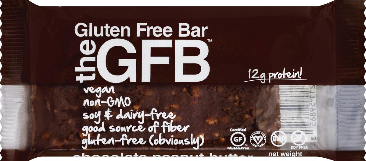 slide 5 of 5, The Gluten Free Bar Chocolate Peanut Butter, 2.05 oz