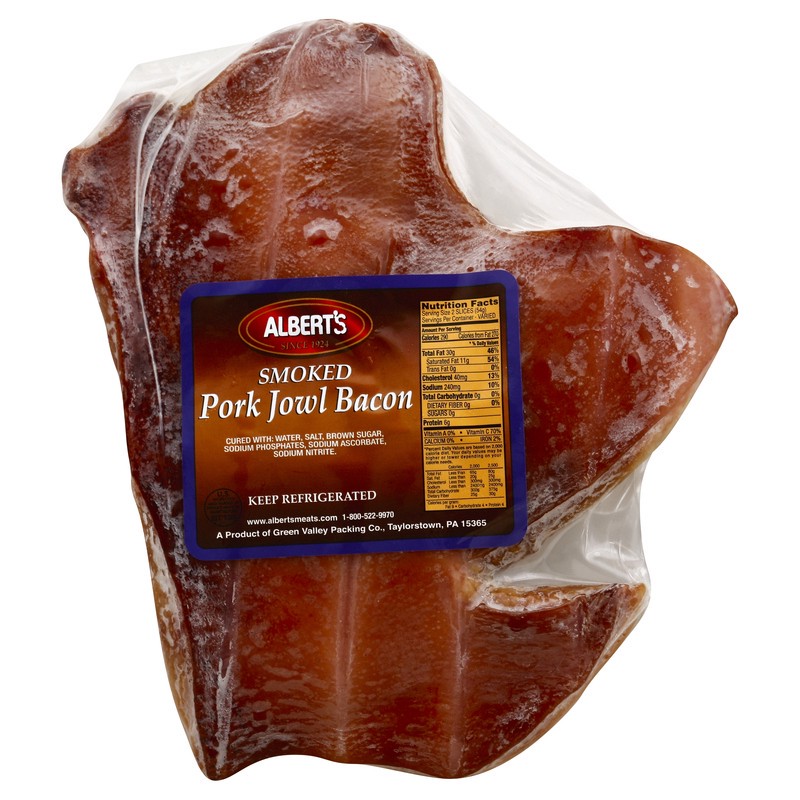 slide 1 of 1, Albert's Bacon 1 ea, per lb