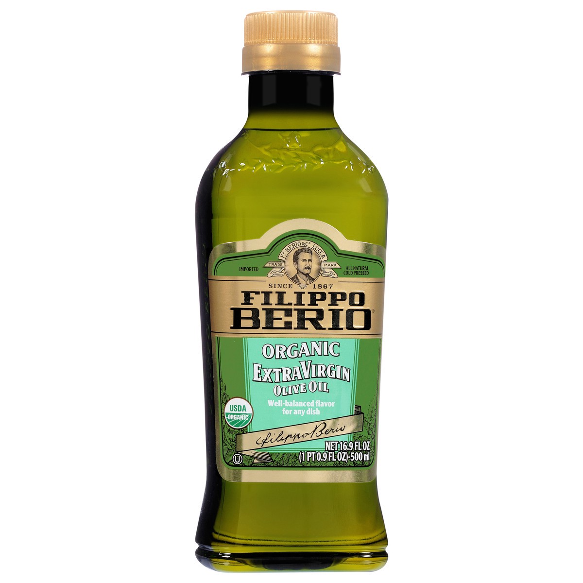 slide 4 of 9, Filippo Berio Organic Extra Virgin Olive Oil, 16.9 fl oz