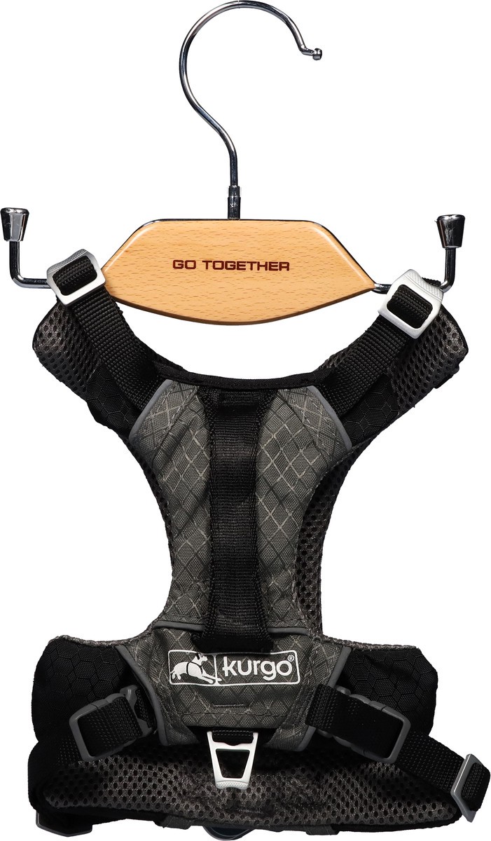 slide 2 of 12, Kurgo Black/Grey SM Harness 1 ea, 1 ct