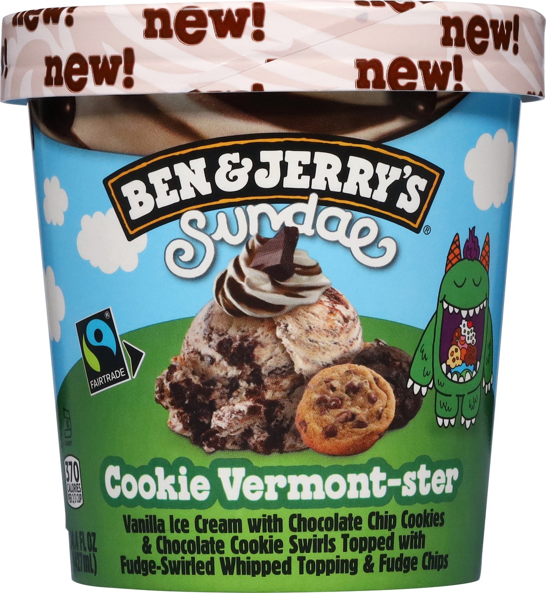 slide 2 of 12, Ben & Jerry's Ice Cream Cookie Vermontster - 14.4FZ, 14.40 fl oz