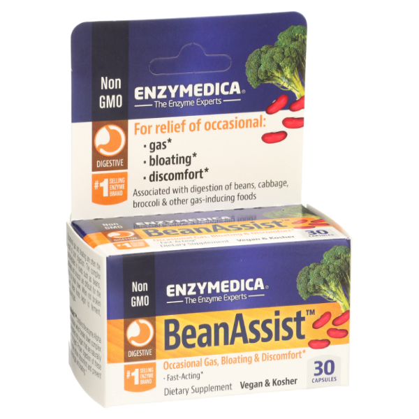 slide 1 of 1, Enzymedica Beanassist, 30 ct