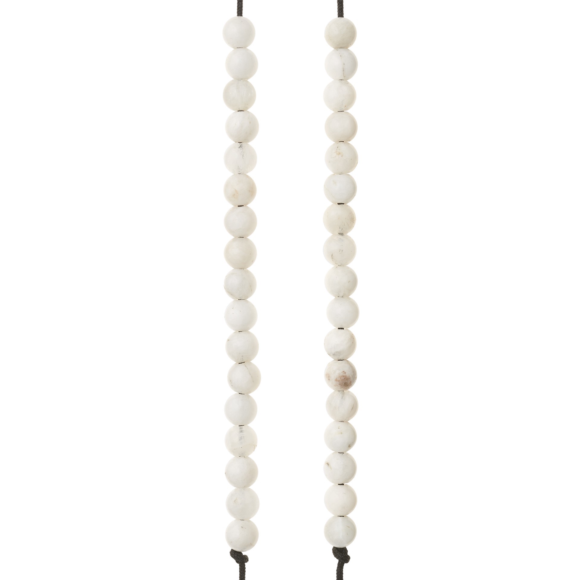 slide 2 of 3, White Moonstone Round Beads, 8mm By Bead Landing, 8mm