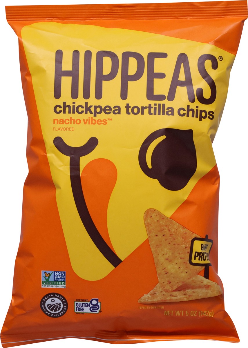 slide 9 of 13, Hippeas Chickpea Tortilla Chips, Nacho Vibes Flavored, 5 oz