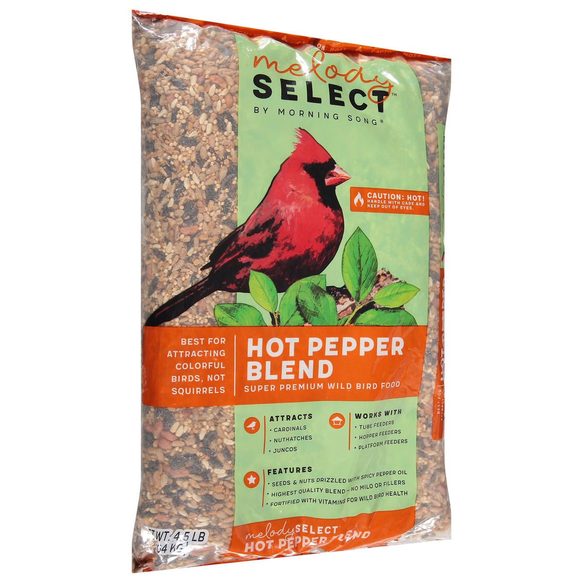 slide 7 of 9, Morning Song Melody Select Super Premium Hot Pepper Blend Wild Bird Food 4.5 lb, 4.5 lb