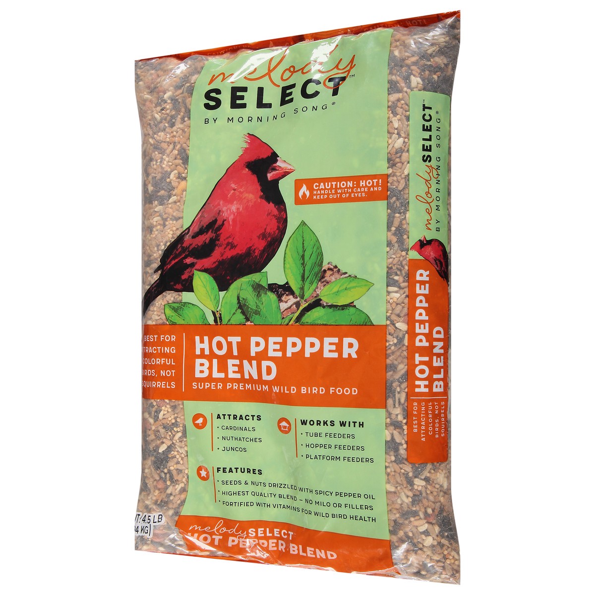 slide 6 of 9, Morning Song Melody Select Super Premium Hot Pepper Blend Wild Bird Food 4.5 lb, 4.5 lb