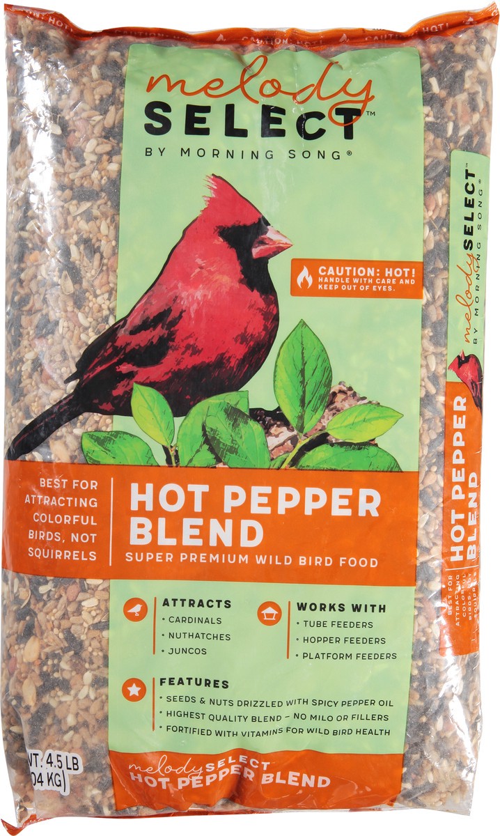 slide 8 of 9, Morning Song Melody Select Super Premium Hot Pepper Blend Wild Bird Food 4.5 lb, 4.5 lb