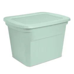 Sterilite 18 Gallon Tote - Mindful Mint