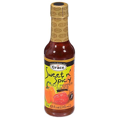 slide 1 of 1, Grace Sweet Spicy Pepper Sauce, 5 oz