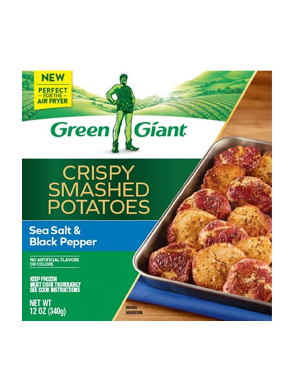 slide 1 of 5, Green Giant Crispy Potato Smashers Salt and Pepper 12 oz, 12 oz