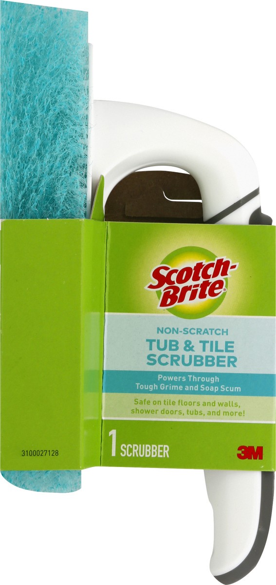 slide 3 of 9, Scotch-Brite Non-Scratch Tub & Tile Scrubber 1 ea, 1 ea